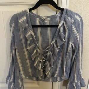 American Eagle Bell Sleeve Shirt